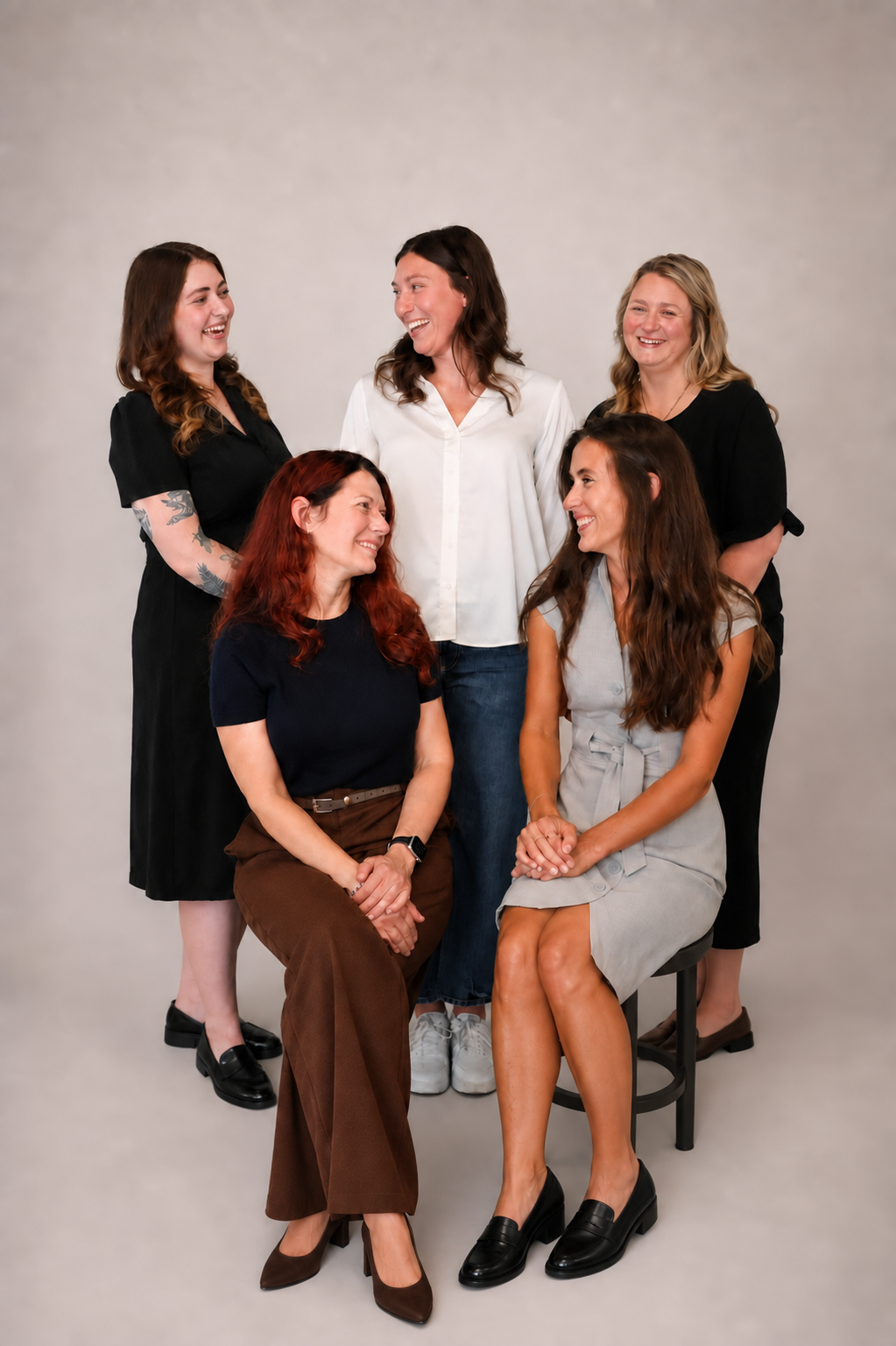 Five members of the Five Side Solutions team.